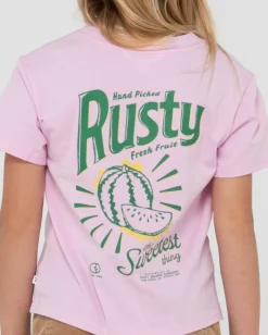 Sweetest Thing Graphic Relaxed Tee Girls | Rusty Discount