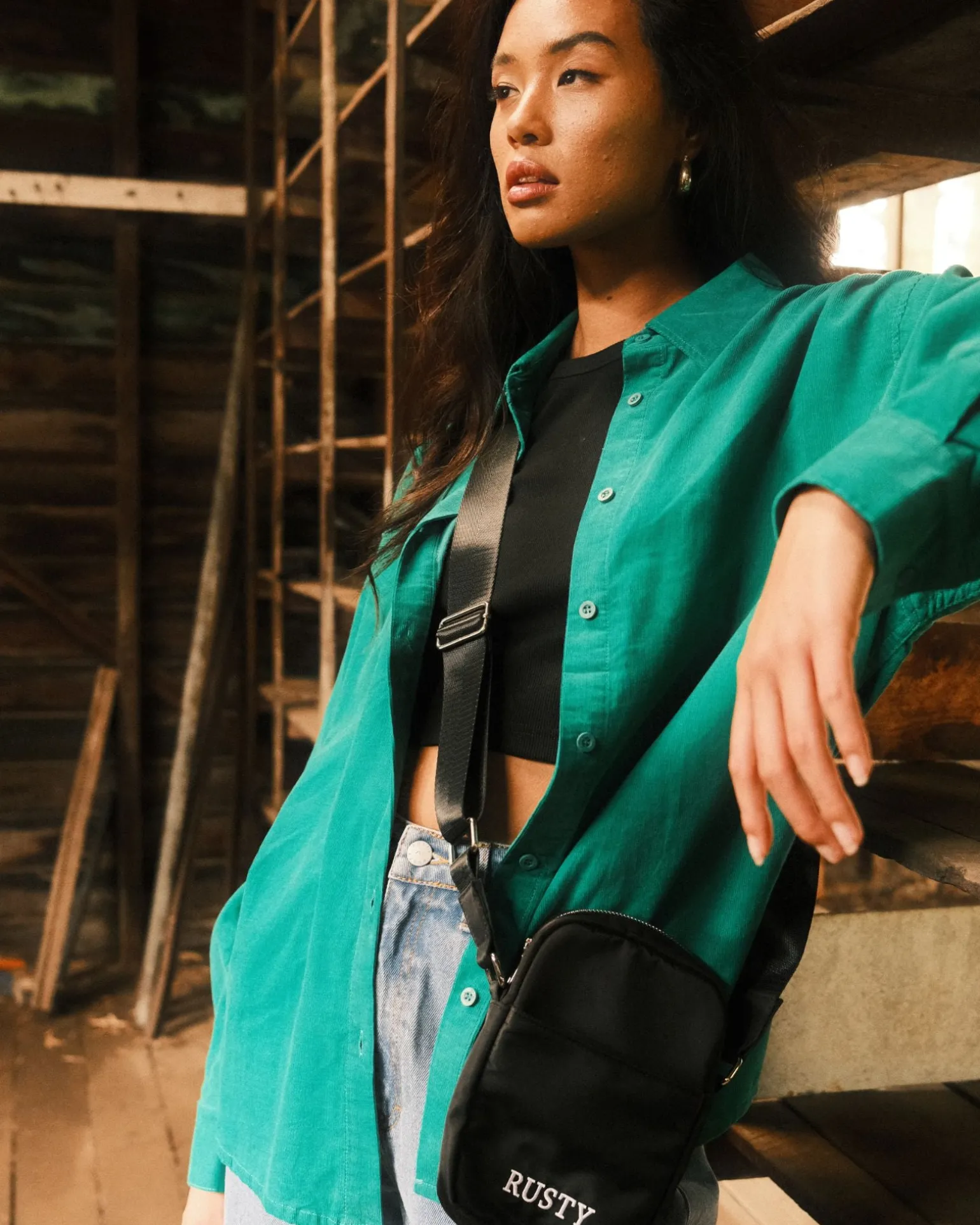 Tammy Cord Shirt | Rusty Flash Sale