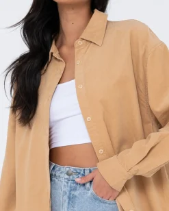 Tammy Cord Shirt | Rusty Hot