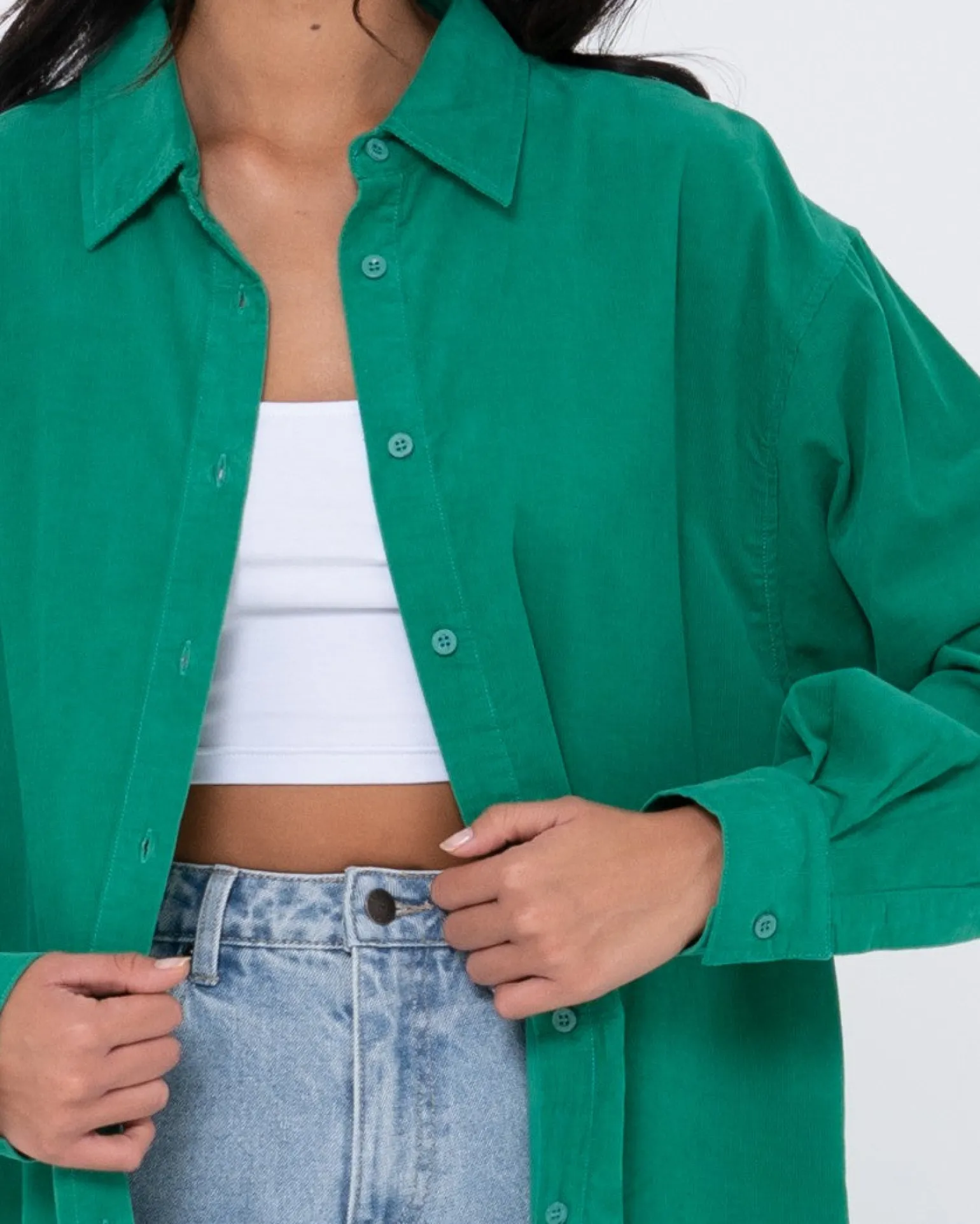 Tammy Cord Shirt | Rusty Flash Sale