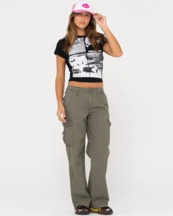 Tank Girl Low Rise Cargo Pant | Rusty New