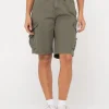 Tank Girl Low Rise Loose Fit Cargo Short | Rusty Outlet