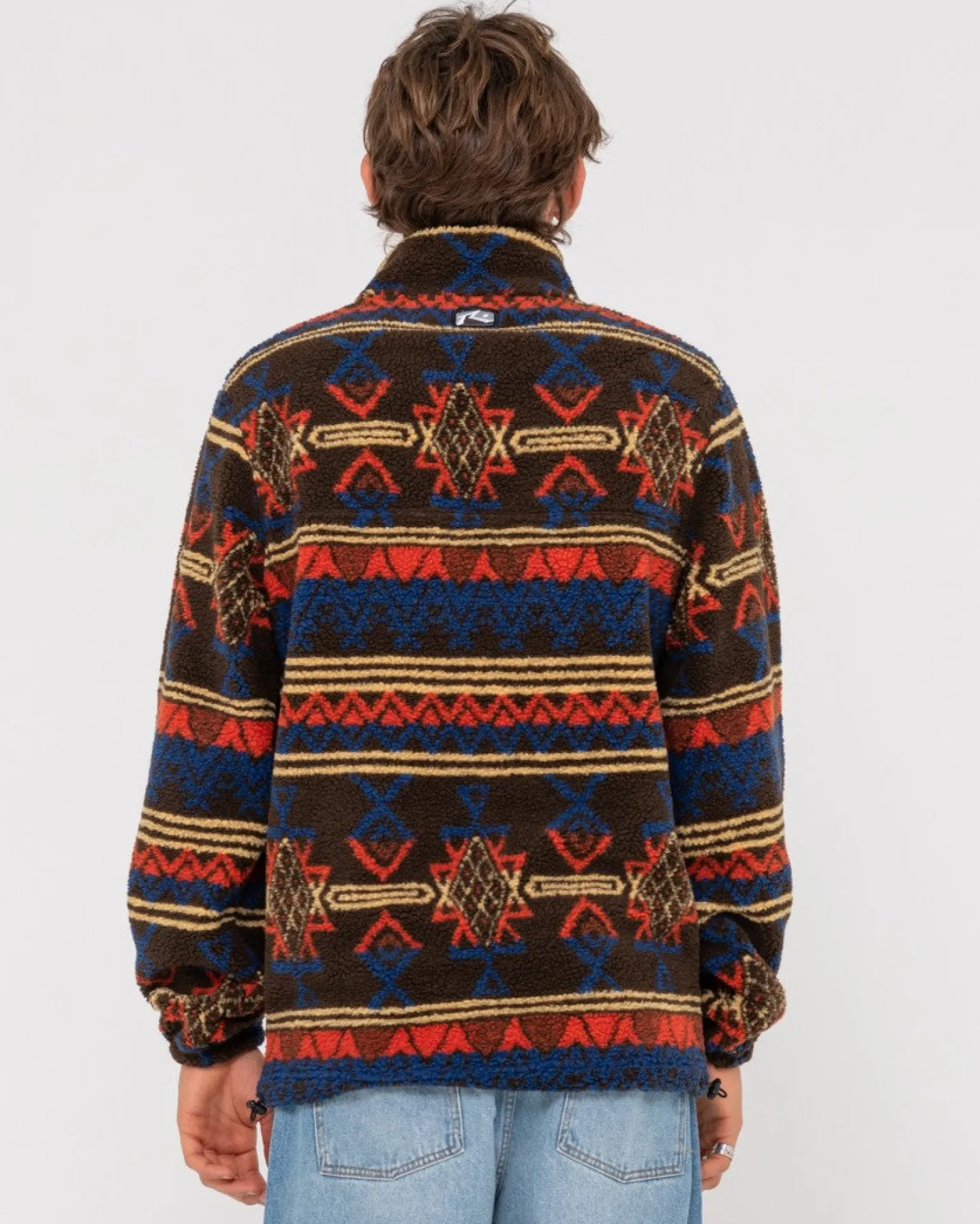 Teka 1/4 Zip Polar Fleece | Rusty Clearance