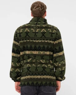 Teka 1/4 Zip Polar Fleece | Rusty Hot