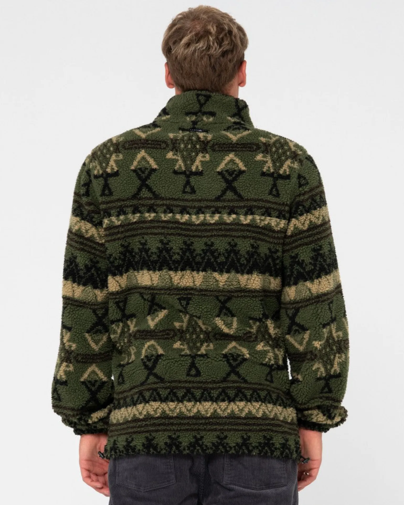 Teka 1/4 Zip Polar Fleece | Rusty Hot