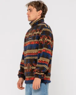 Teka 1/4 Zip Polar Fleece | Rusty Clearance
