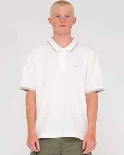 19Th Hole Tipped Short Sleeve Polo Shirt | Rusty Shop