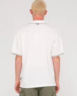 19Th Hole Tipped Short Sleeve Polo Shirt | Rusty Shop