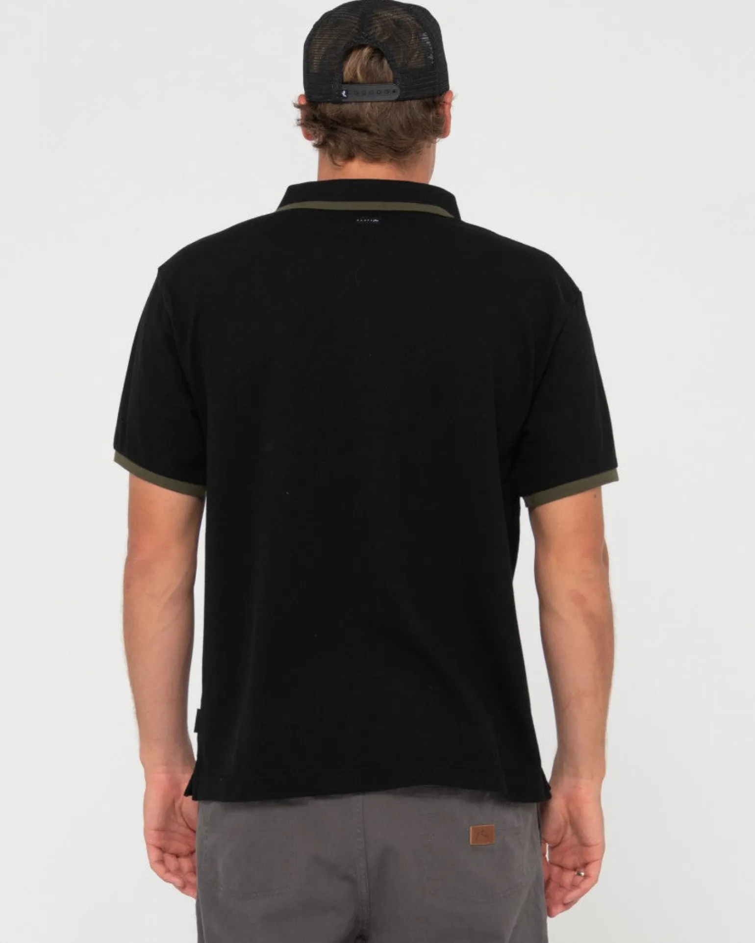 19Th Hole Tipped Short Sleeve Polo | Rusty Cheap