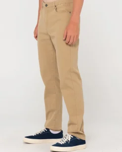 The Bruce 5 Pocket Straight Fit Pant | Rusty Online