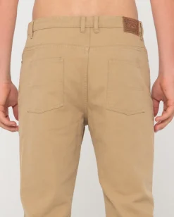 The Bruce 5 Pocket Straight Fit Pant | Rusty Online
