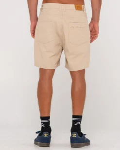 The Bruce Vintage Wash 5 Pocket Short | Rusty Cheap