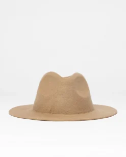 The Deane Wide Brim Felt Hat | Rusty Cheap