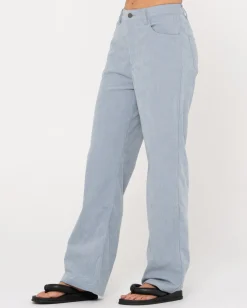 The Secret High Rise Cord Pant | Rusty Hot