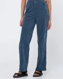 The Secret High Rise Cord Pant | Rusty Cheap