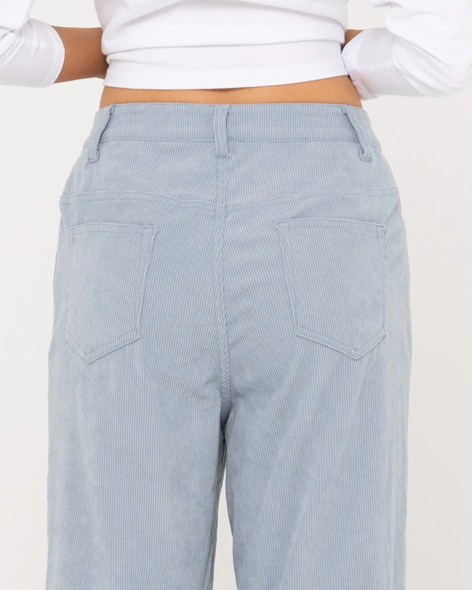 The Secret High Rise Cord Pant | Rusty Hot