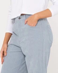 The Secret High Rise Cord Pant | Rusty Hot