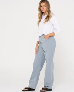 The Secret High Rise Cord Pant | Rusty Hot