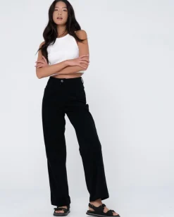 The Secret High Rise Cord Pant | Rusty Best