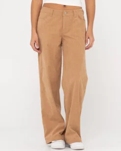 The Secret Low Rise Wide Leg Cord Pant | Rusty Fashion