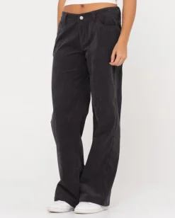 The Secret Low Rise Wide Leg Cord Pant | Rusty Shop