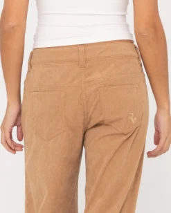 The Secret Low Rise Wide Leg Cord Pant | Rusty Fashion