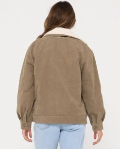 The Secret Relaxed Fit Cord Jacket | Rusty Cheap