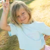 Thriving Short Sleeve Baby Tee Girls | Rusty Cheap