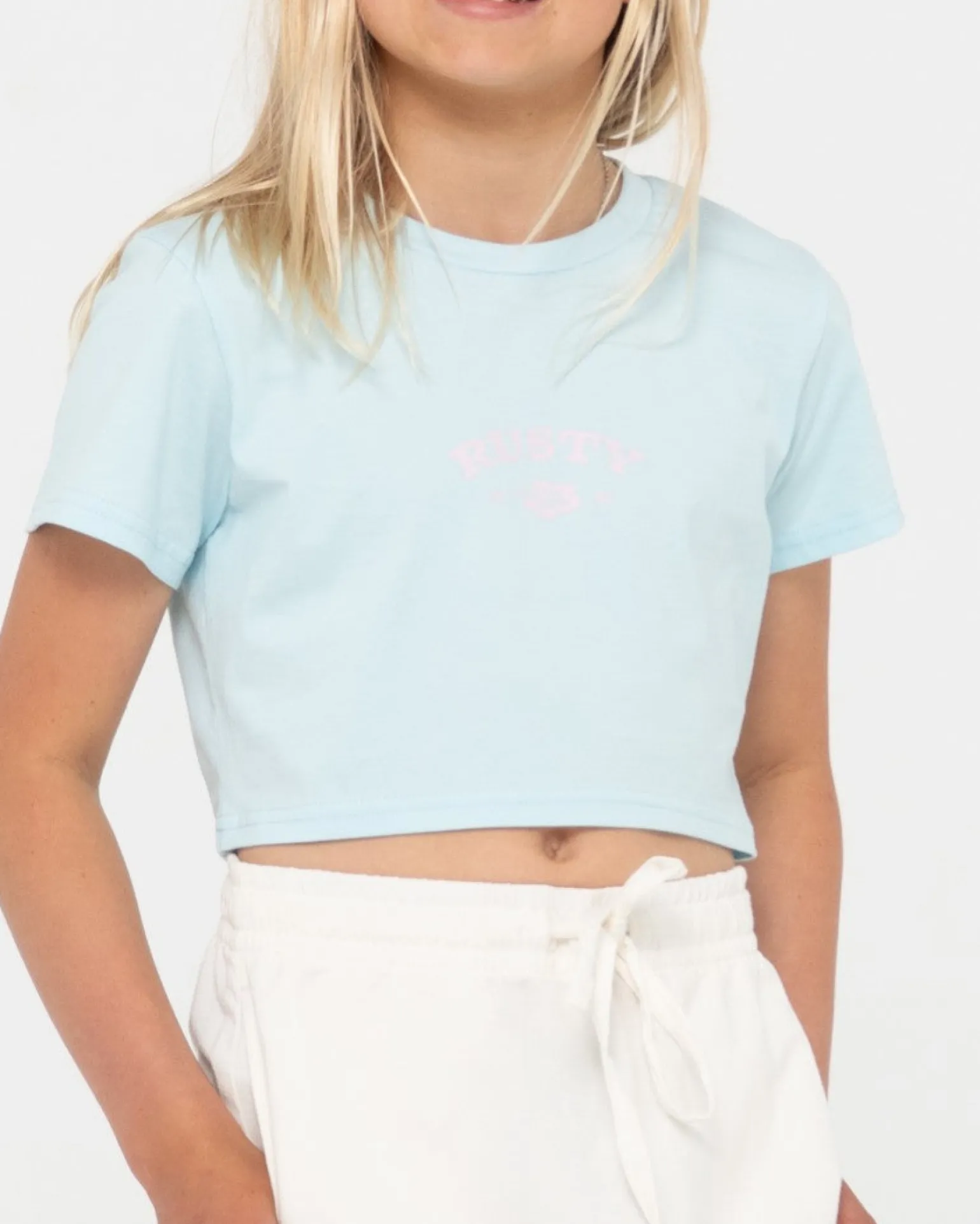Thriving Short Sleeve Baby Tee Girls | Rusty Cheap