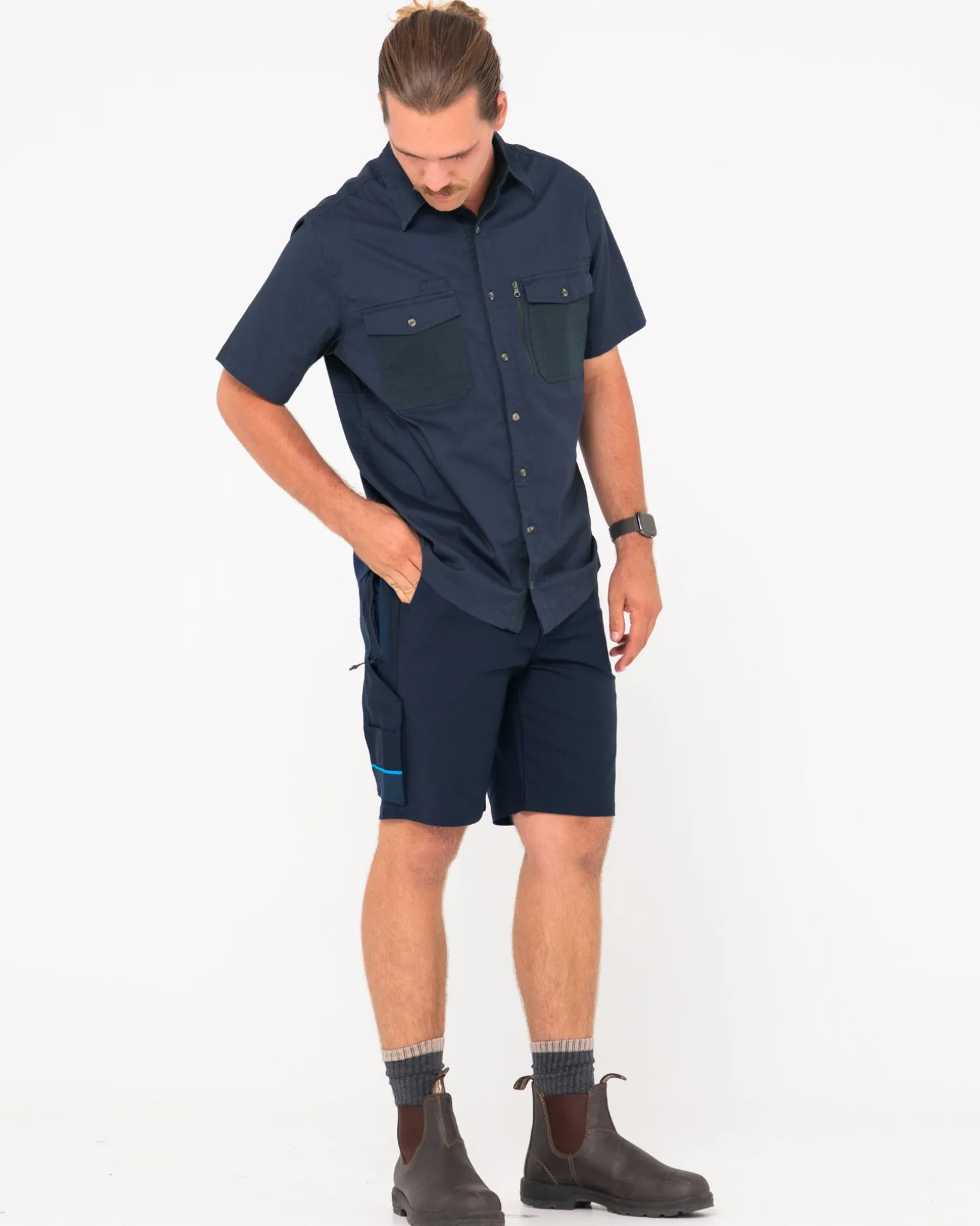 Tr400 9 Pocket Stretch Short | Rusty Hot