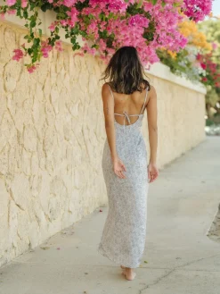 Tuscany Silk Maxi Dress | Rusty Outlet