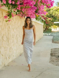Tuscany Silk Maxi Dress | Rusty Cheap