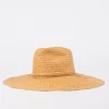 Tuscany Wide Brim Straw Hat | Rusty Hot