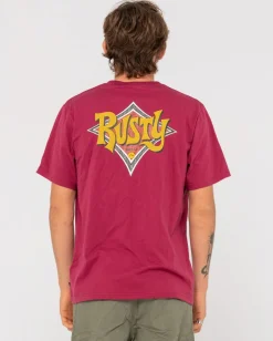 Twisted Diamond Short Sleeve Graphic Tee | Rusty Best
