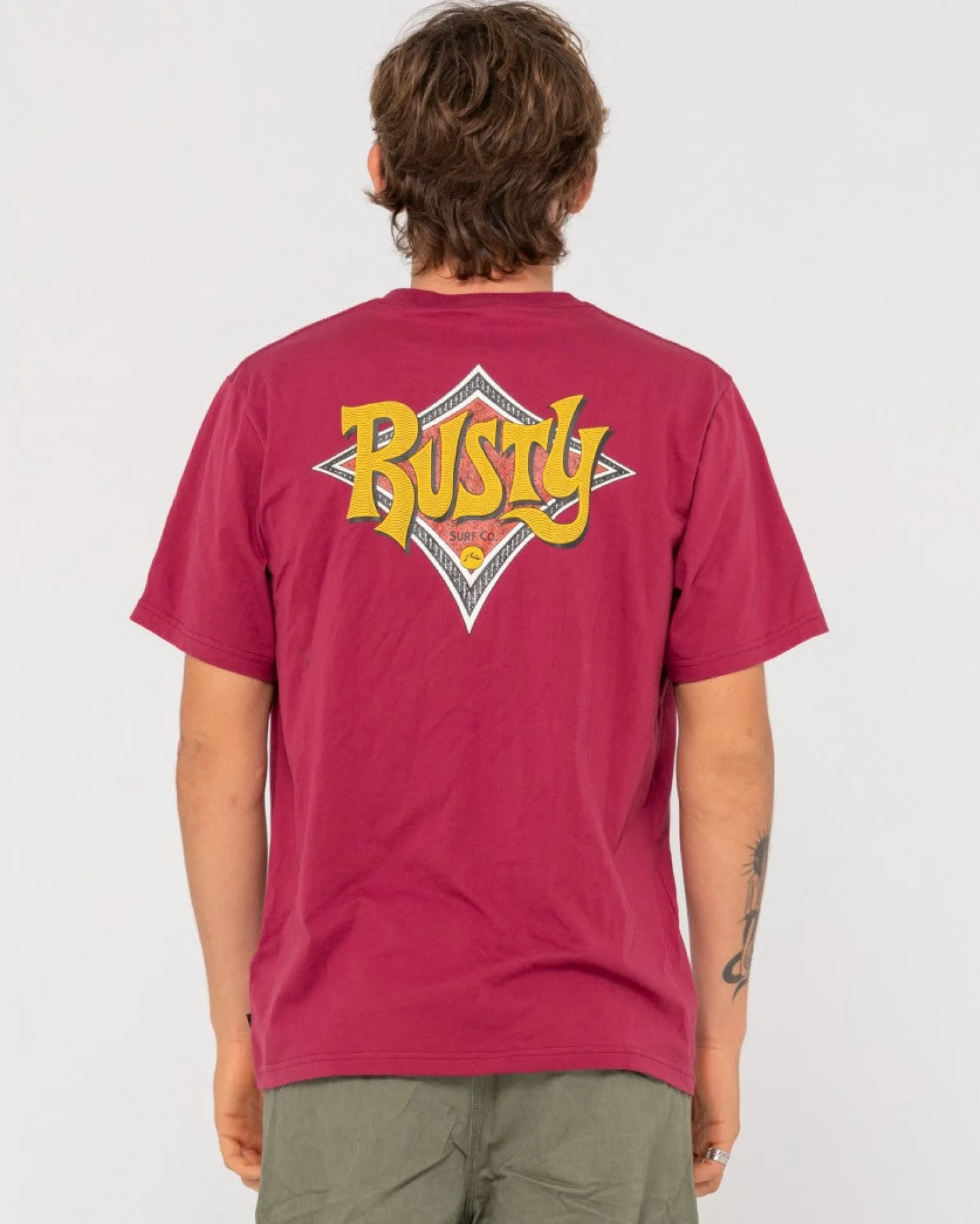 Twisted Diamond Short Sleeve Graphic Tee | Rusty Best