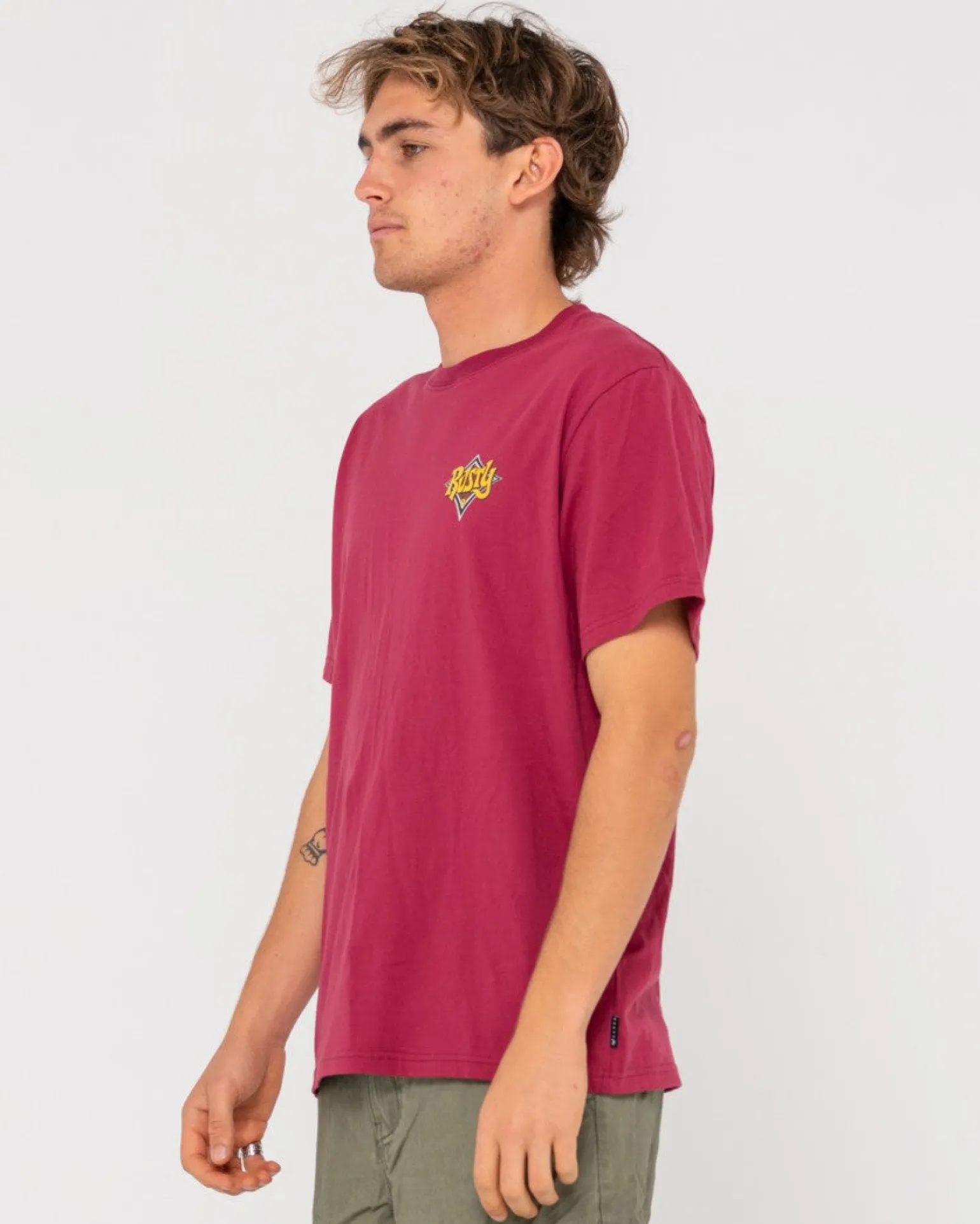 Twisted Diamond Short Sleeve Graphic Tee | Rusty Best