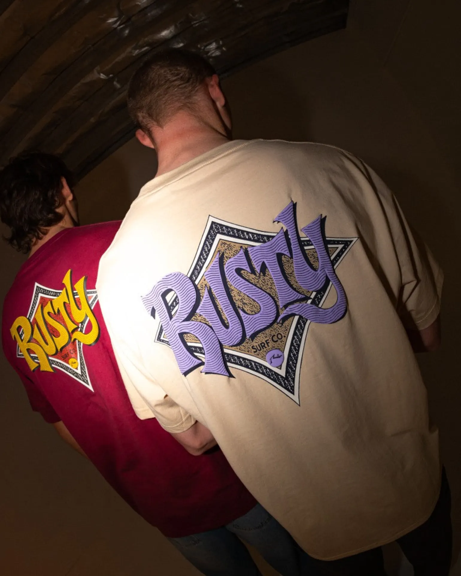 Twisted Diamond Short Sleeve Graphic Tee | Rusty Outlet