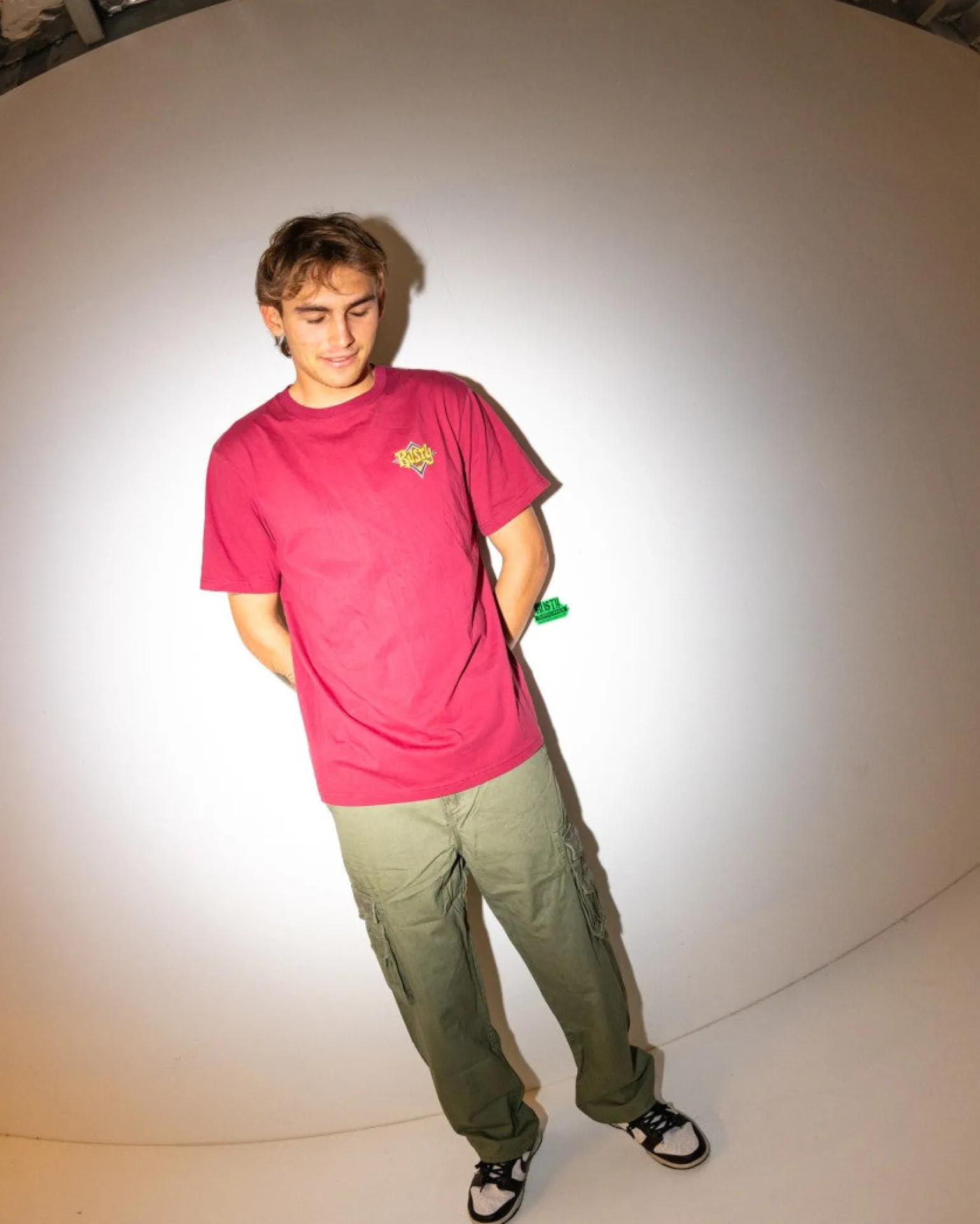 Twisted Diamond Short Sleeve Graphic Tee | Rusty Flash Sale