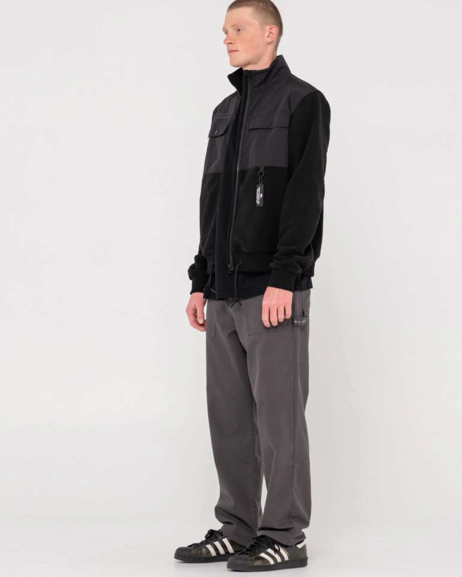 Utility Zip Up Polar Fleece | Rusty Online