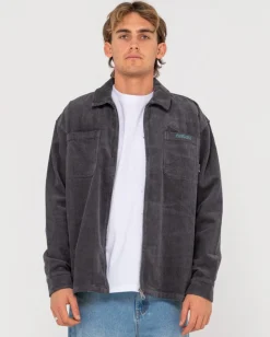 V8 Coup Cord Zip Up Jacket | Rusty Flash Sale