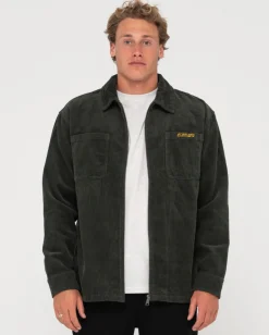 V8 Coup Cord Zip Up Jacket | Rusty Cheap