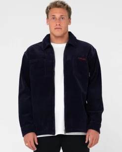 V8 Coup Cord Zip Up Jacket | Rusty Online