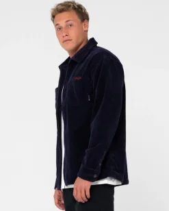 V8 Coup Cord Zip Up Jacket | Rusty Online