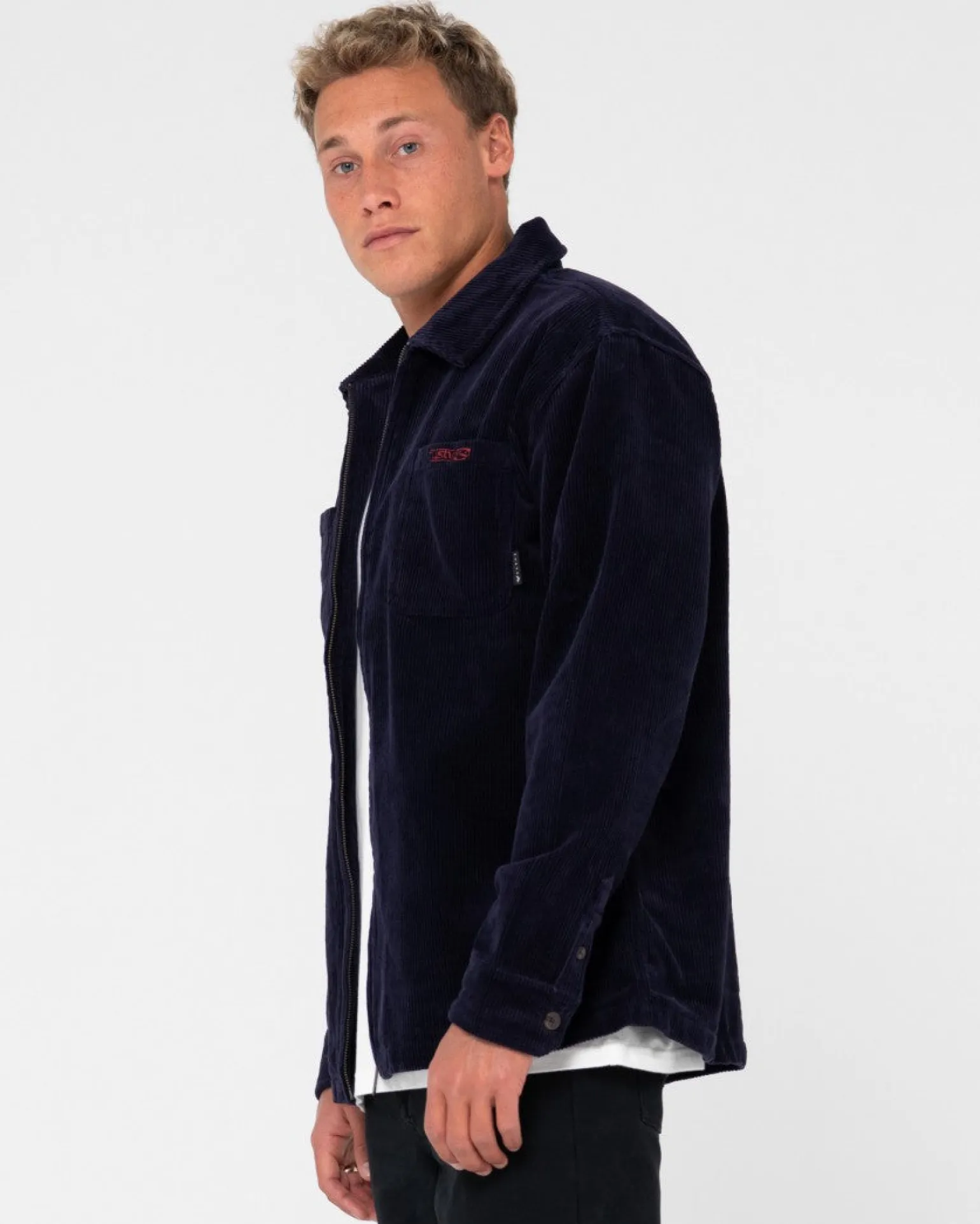 V8 Coup Cord Zip Up Jacket | Rusty Online