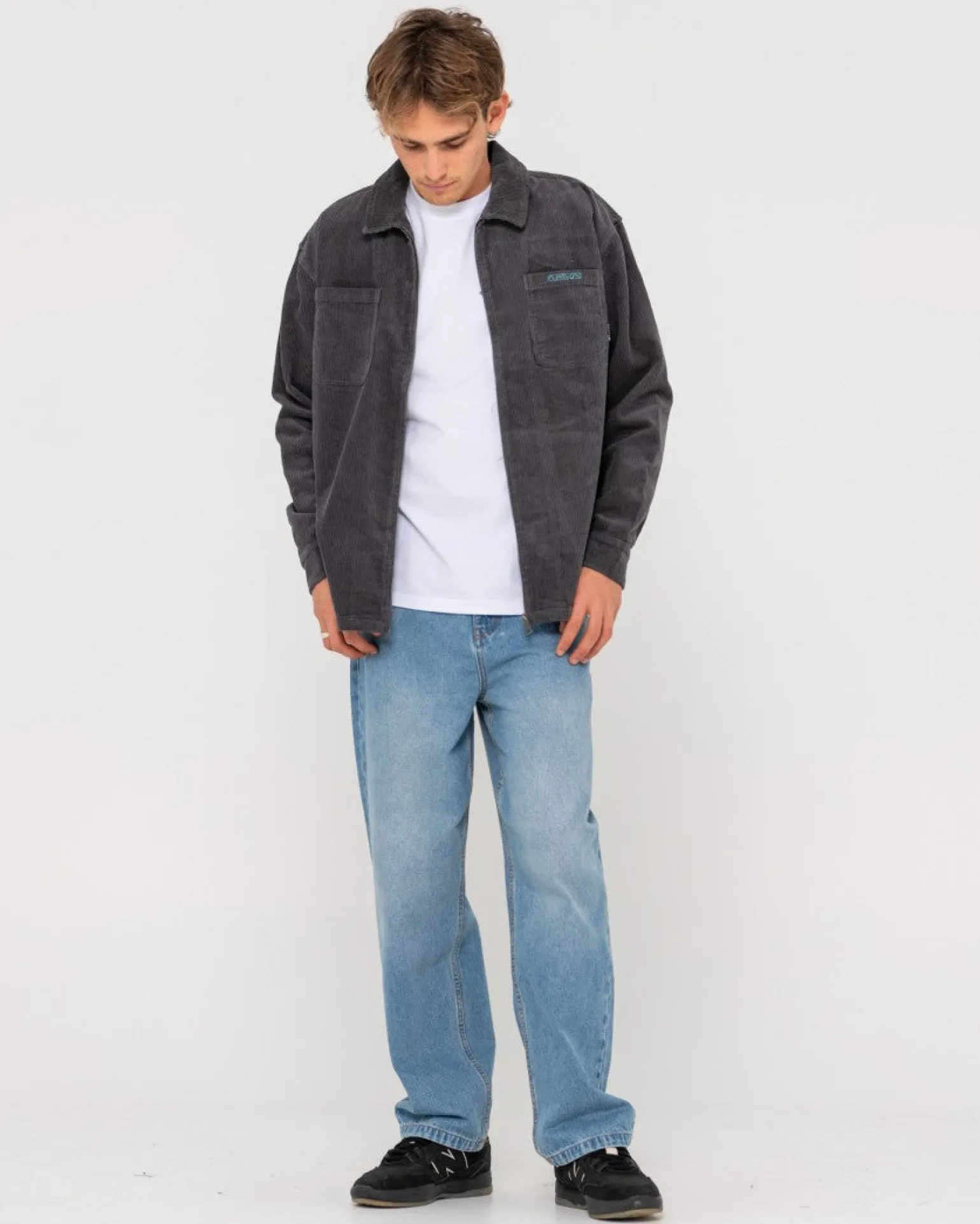 V8 Coup Cord Zip Up Jacket | Rusty Flash Sale
