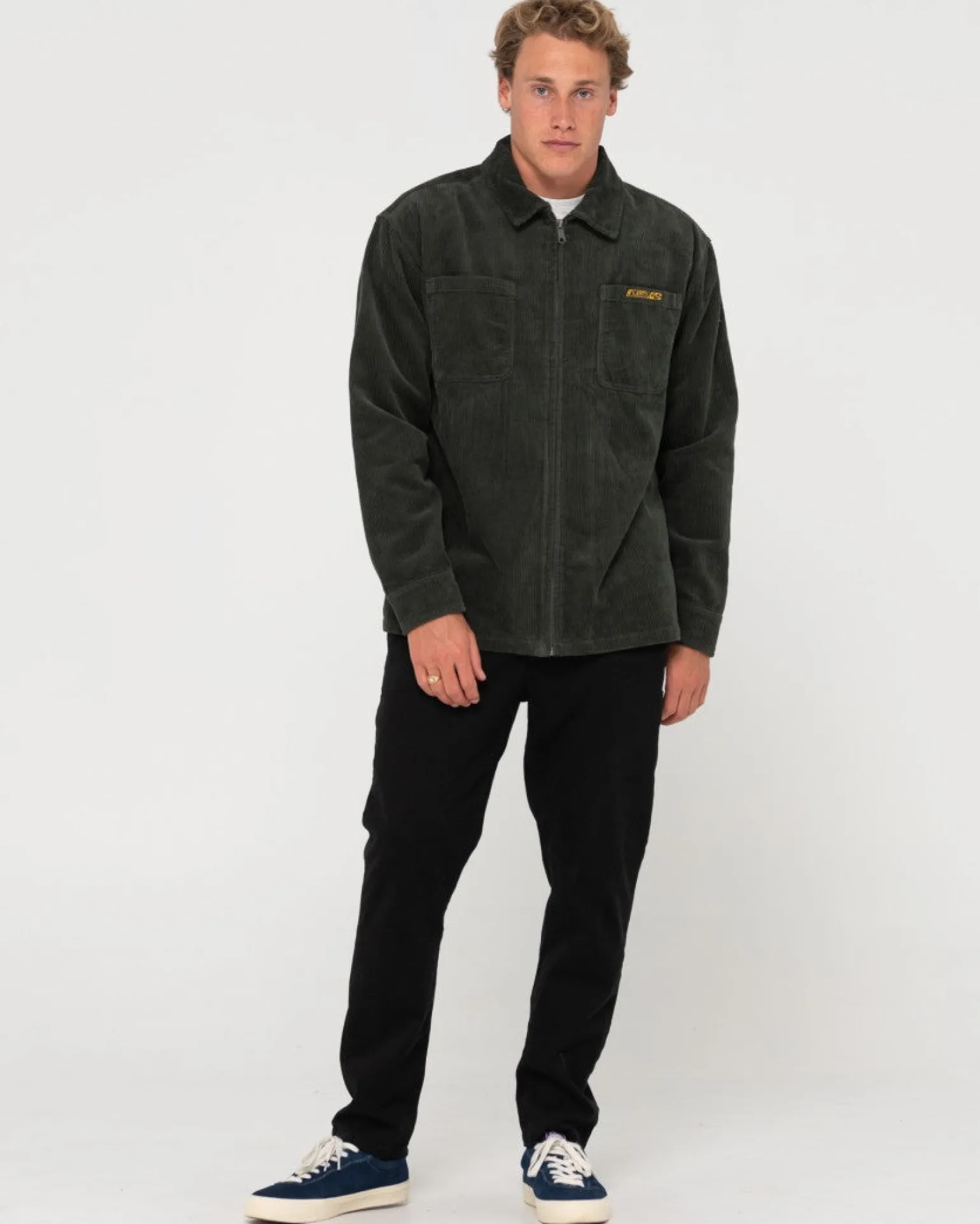 V8 Coup Cord Zip Up Jacket | Rusty Sale