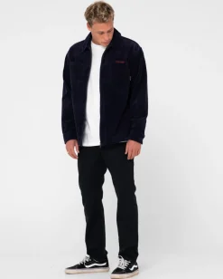 V8 Coup Cord Zip Up Jacket | Rusty Online