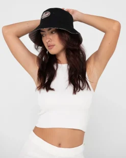 Vacay Time Reversible Bucket Hat | Rusty Online