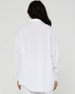 Vahala Oversized Long Sleeve Shirt | Rusty Best