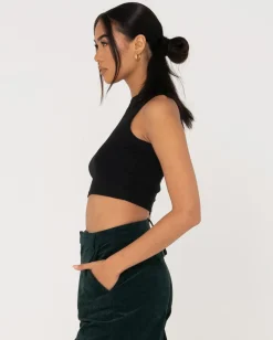 Vicky Cut Out Crop Top | Rusty Sale